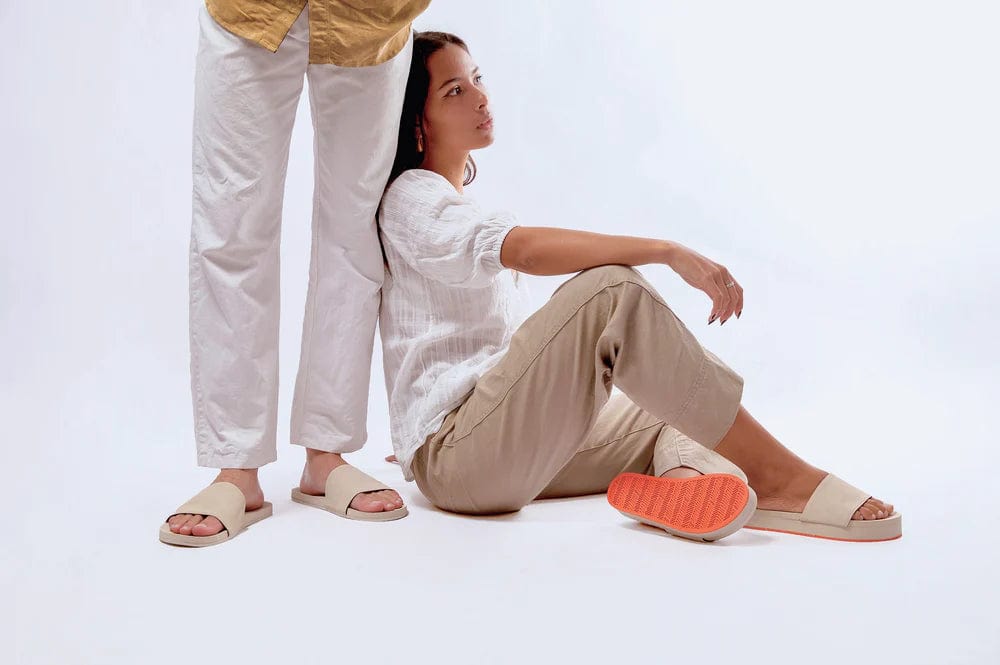 Mens Slide Sneaker Sole - Sea Salt/Sea Salt Sole