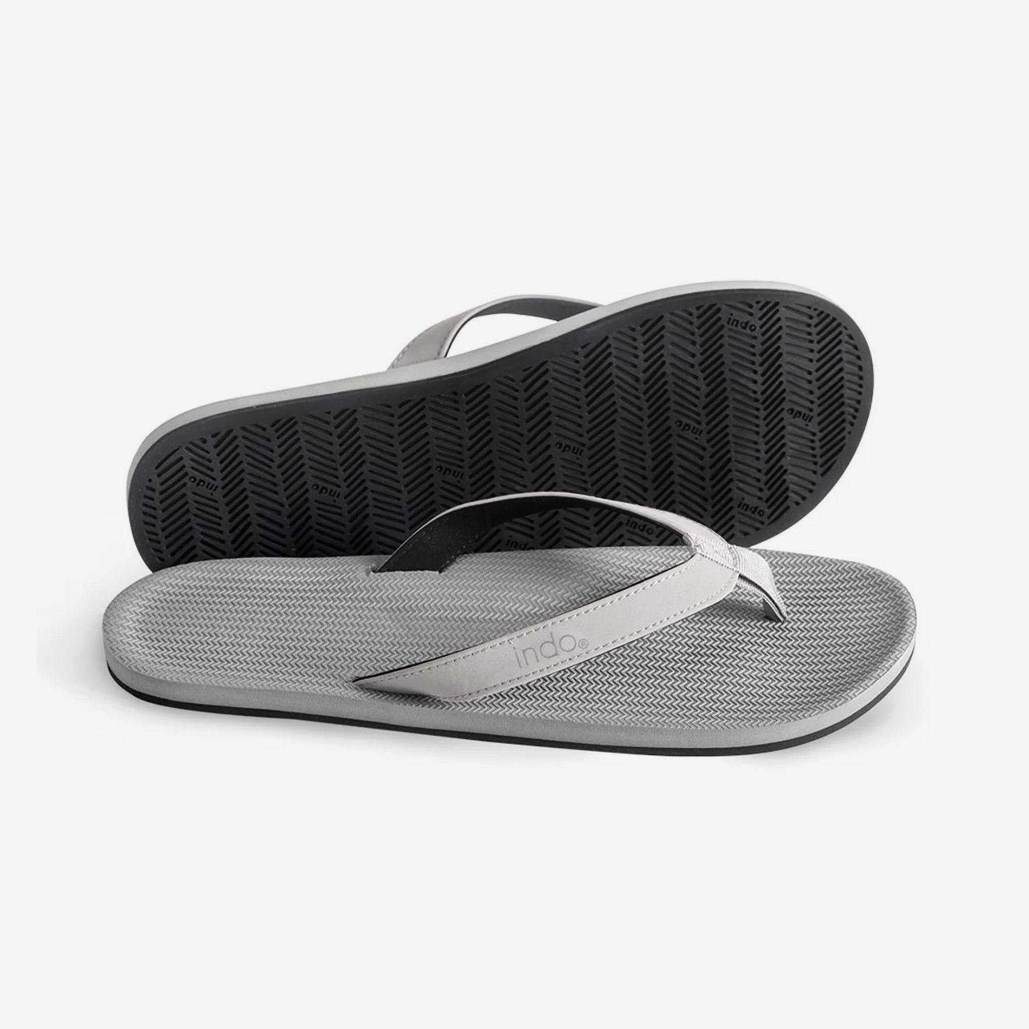 Mens Flip Flops - Granite