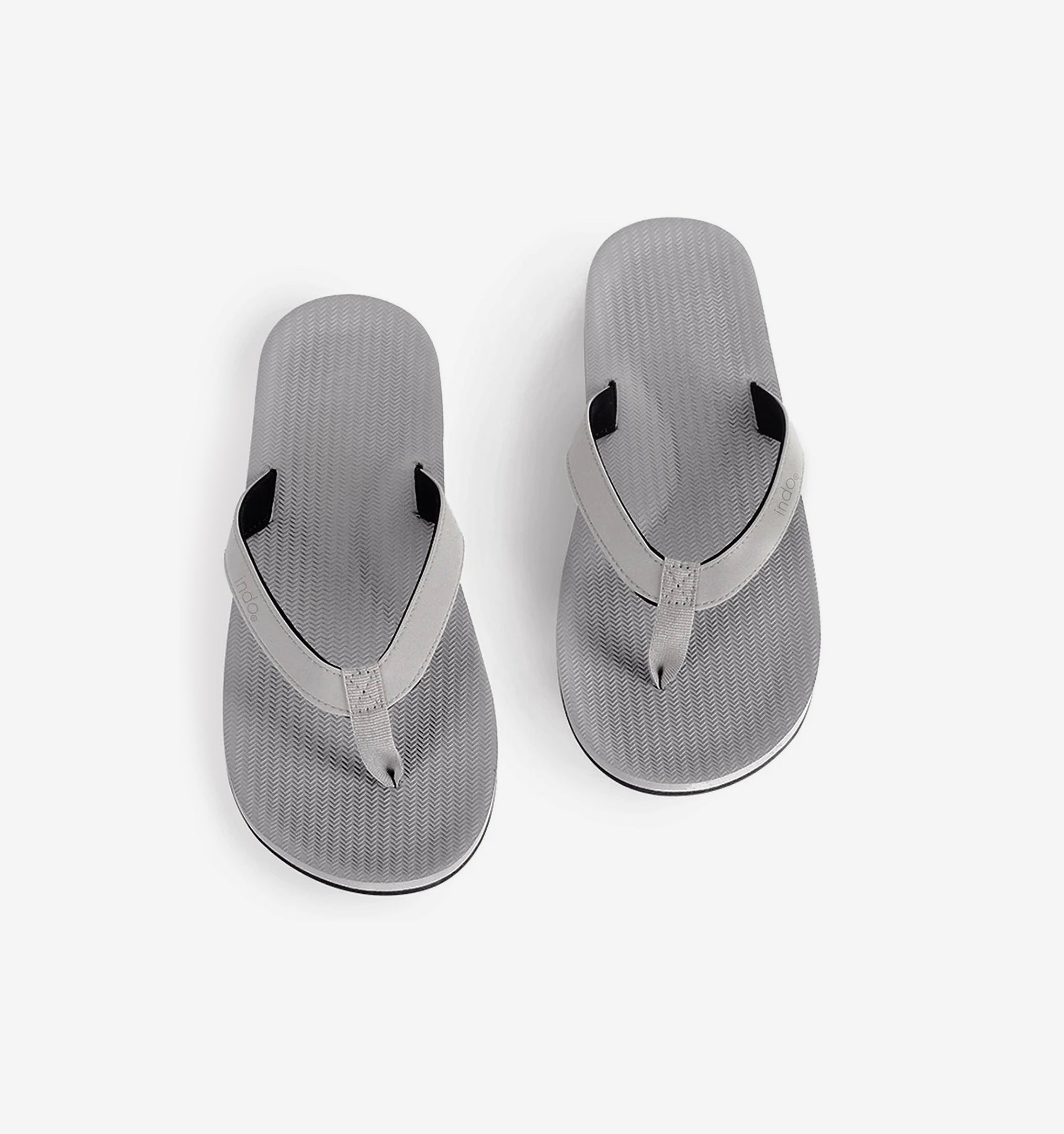 Mens Flip Flops - Granite
