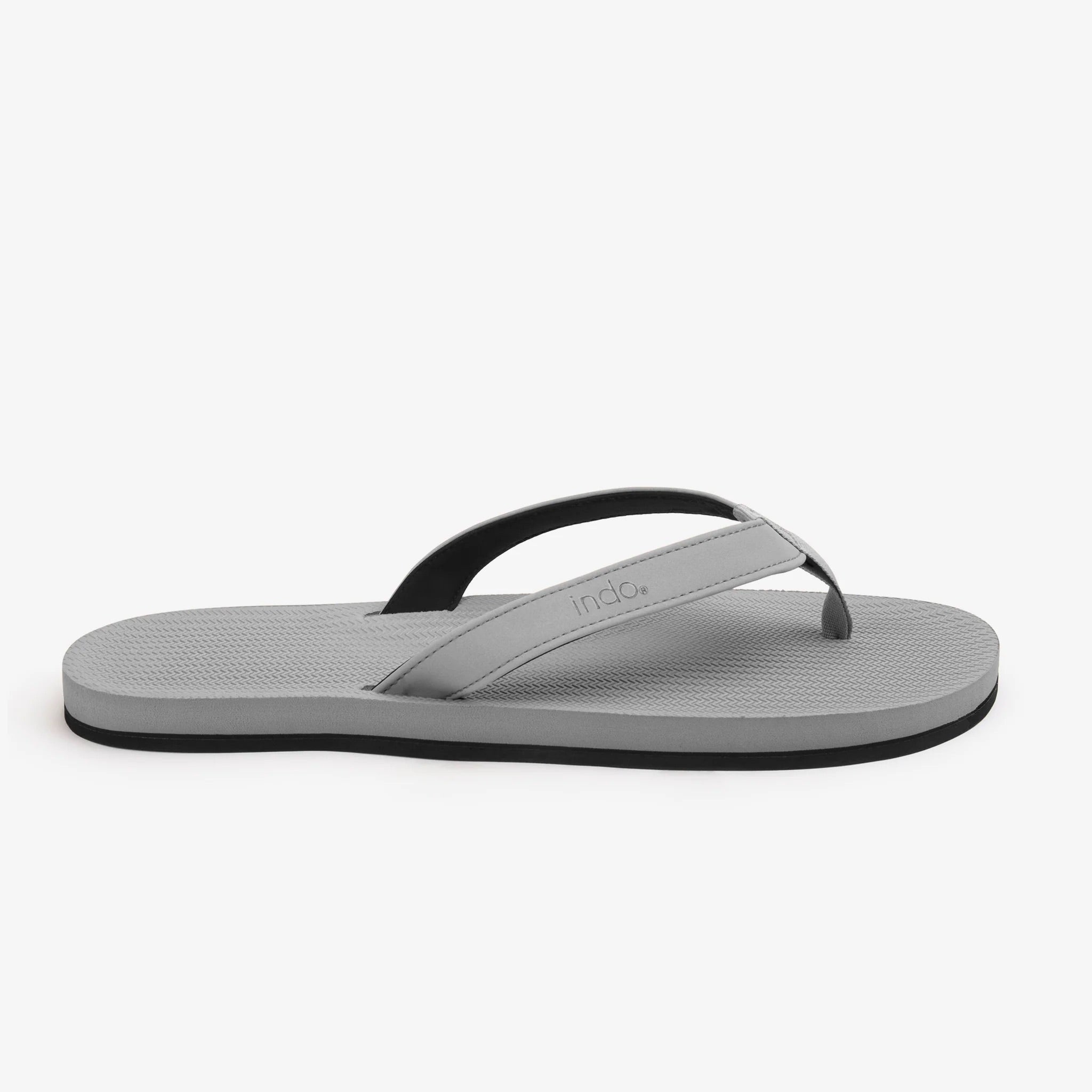 Mens Flip Flops - Granite