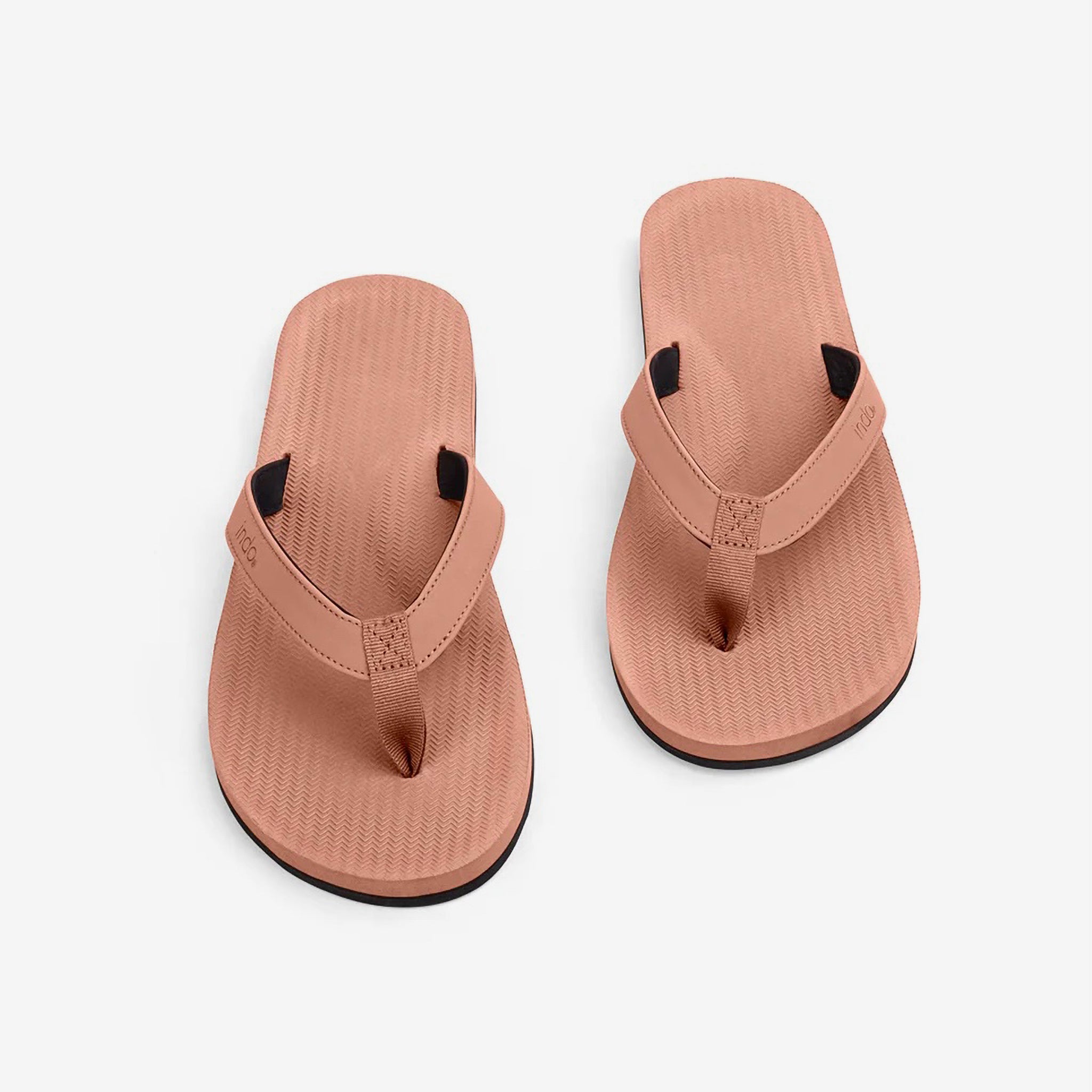 Mens Flip Flops - Rust