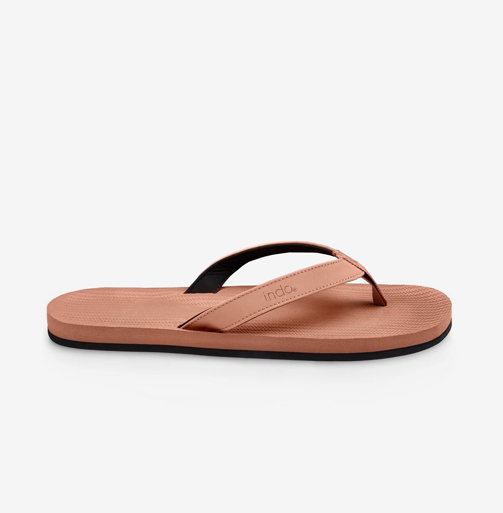 Mens Flip Flops - Rust
