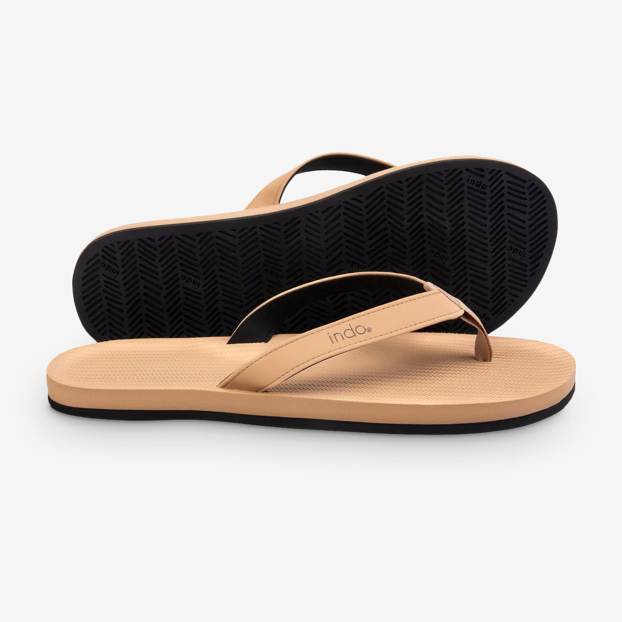 Mens Flip Flops - Soil Light