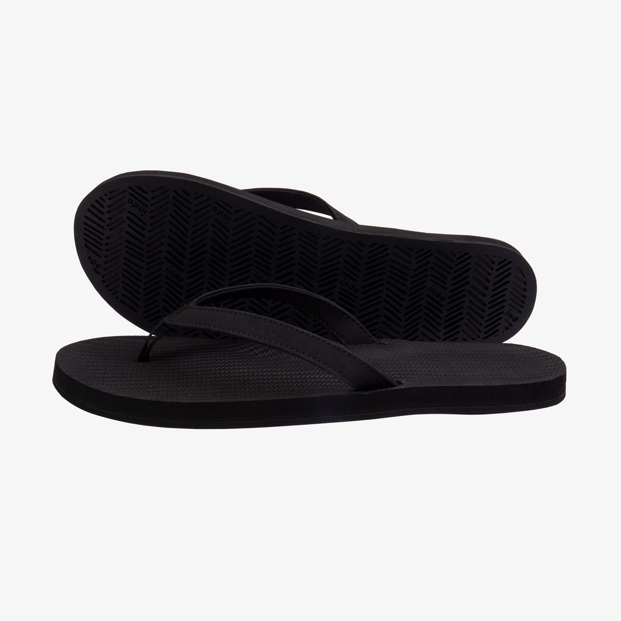 Women's Flip Flops - Black