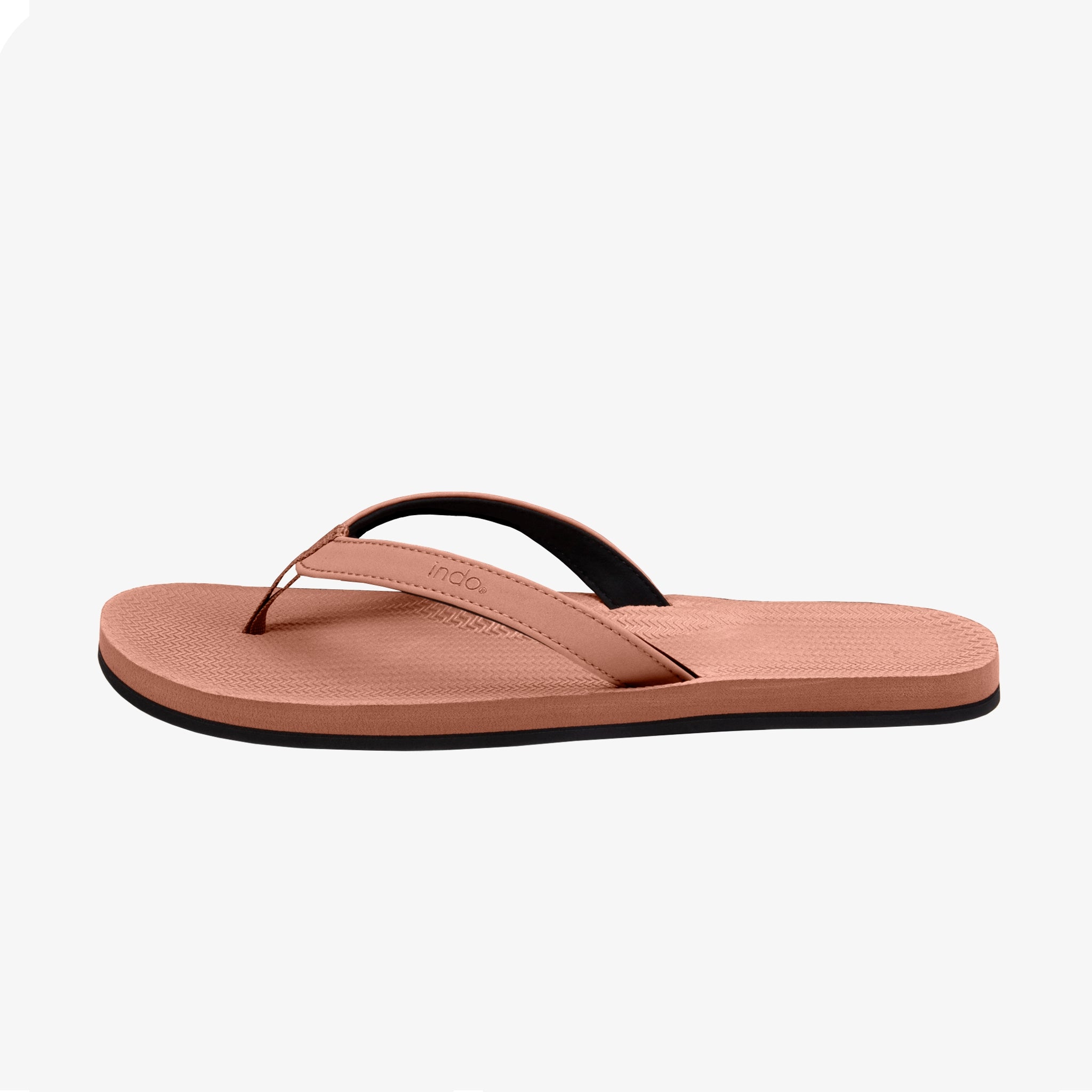 Women's Flip Flops - Rust