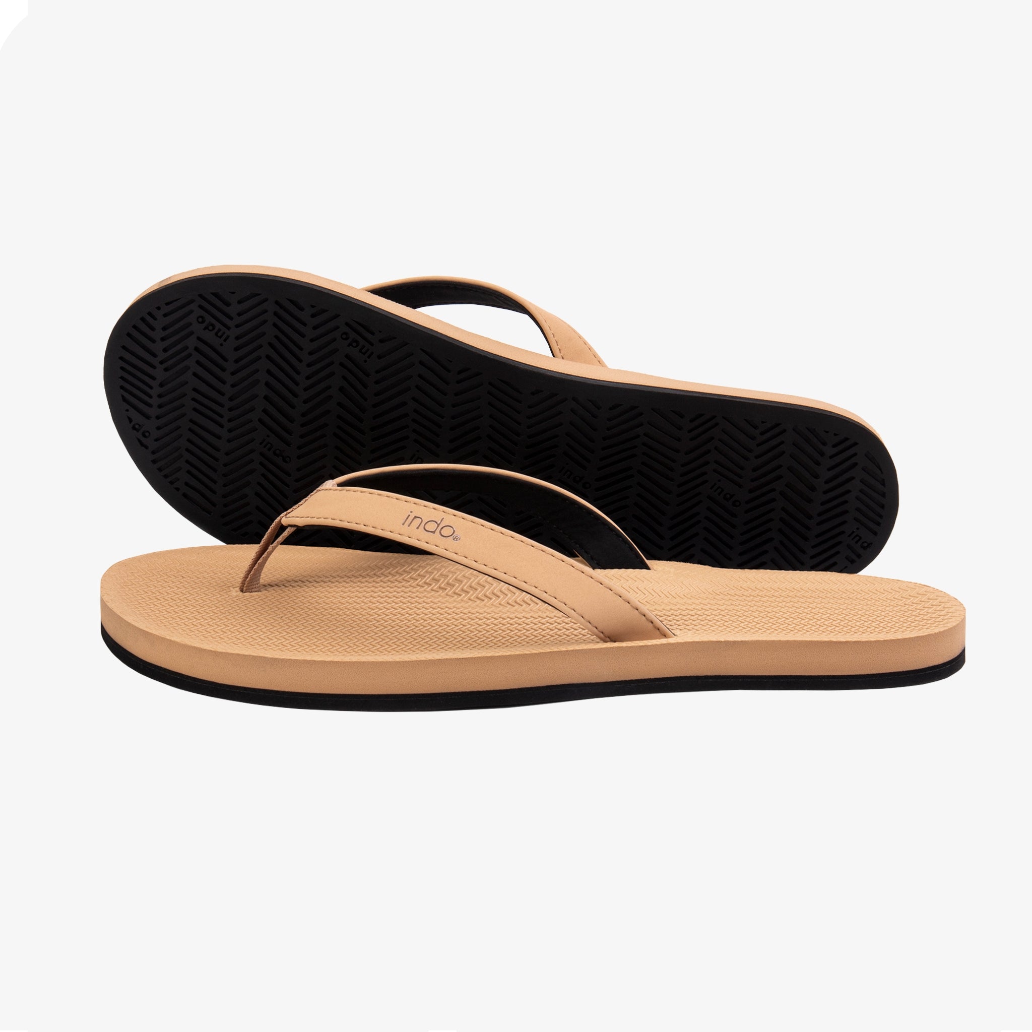 Women's Flip Flops - Soil Light