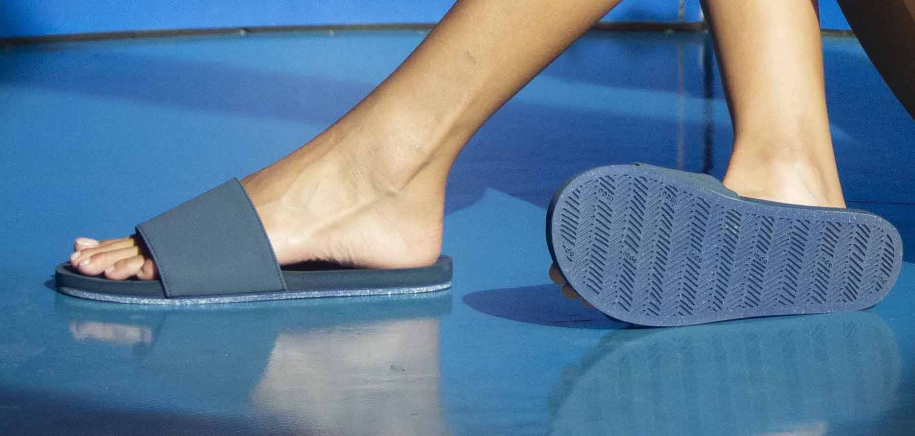 Mens Slide Sneaker Sole - Shore/Indigo Sole