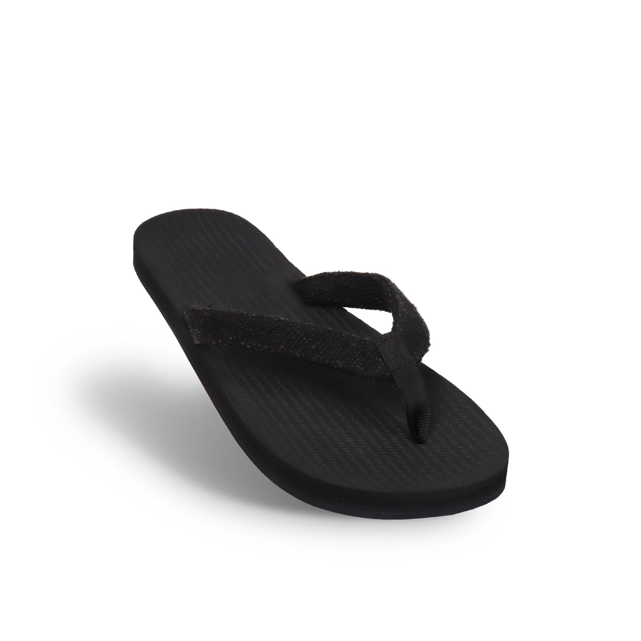 Mens Flip Flops Pable - Black/Ketapang