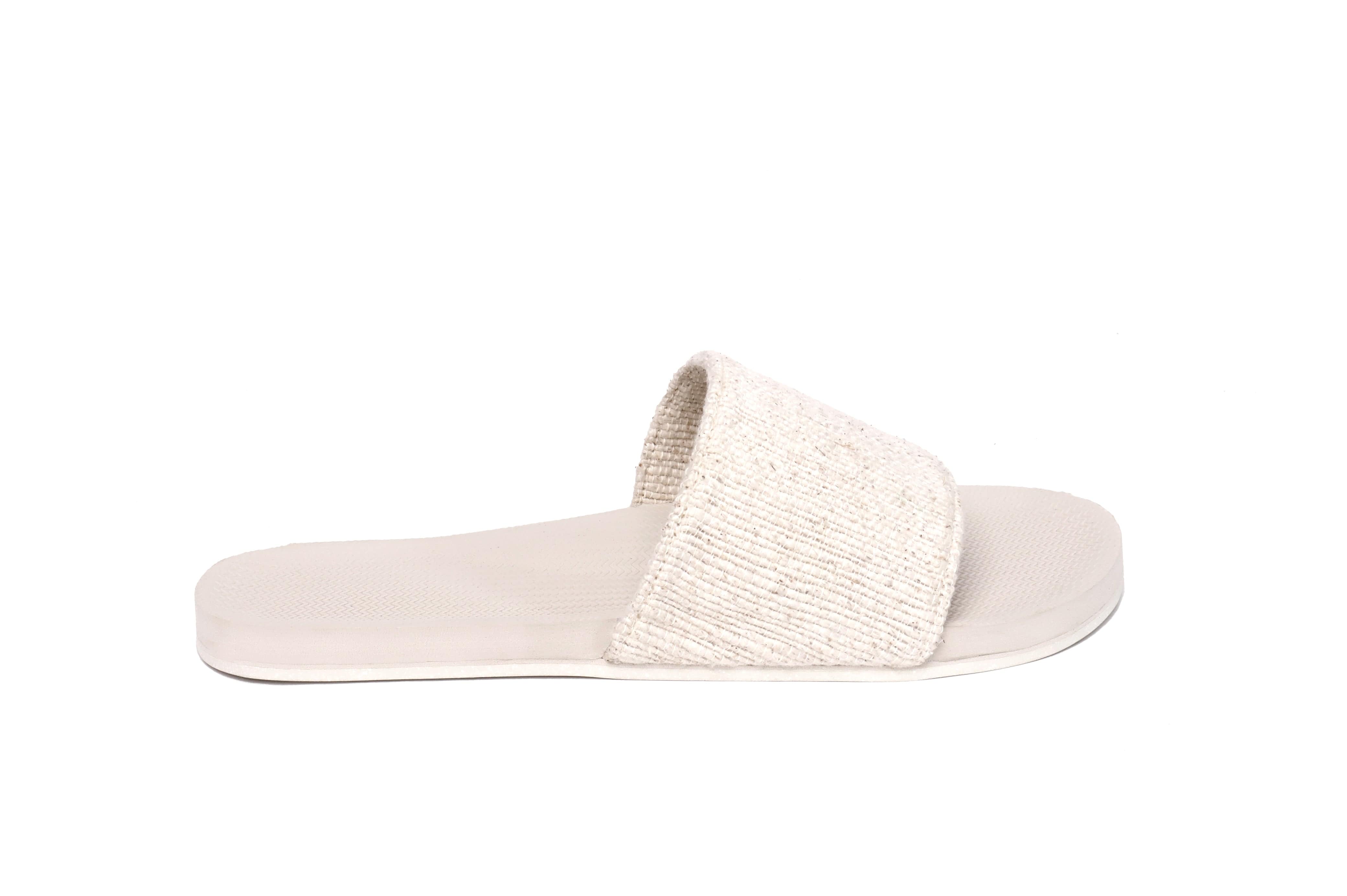 Mens Slide Pable - Sea Salt/Natural
