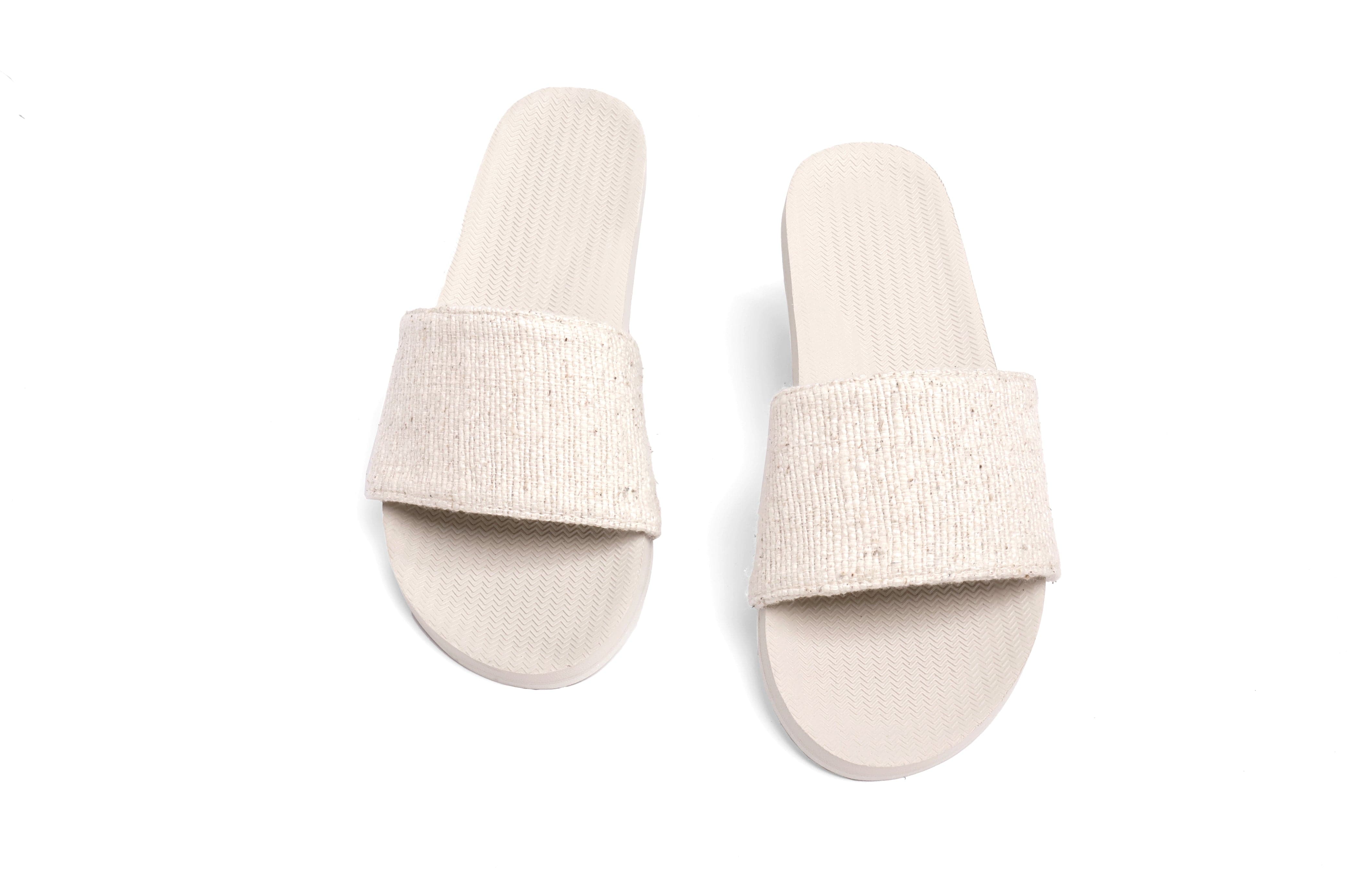 Mens Slide Pable - Sea Salt/Natural