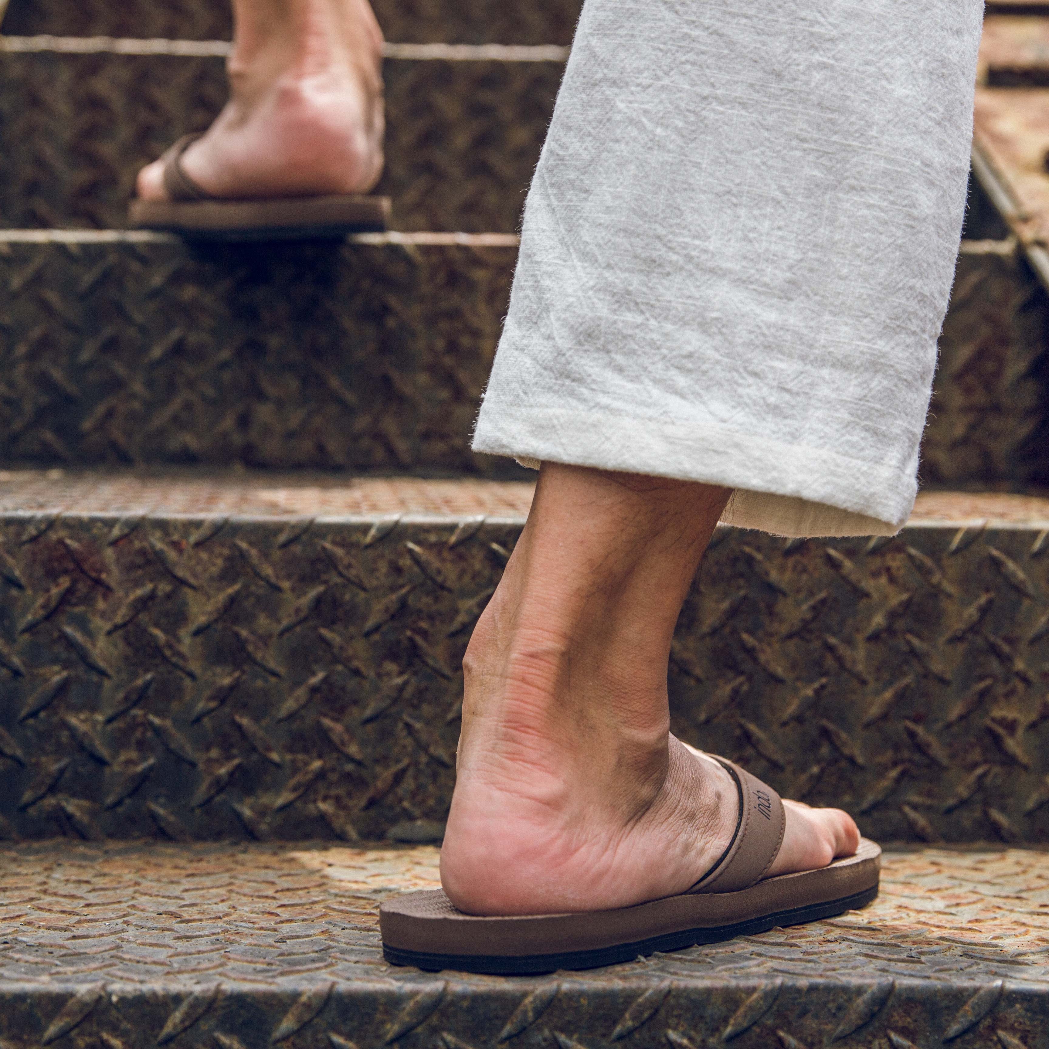 Mens Flip Flops - Soil