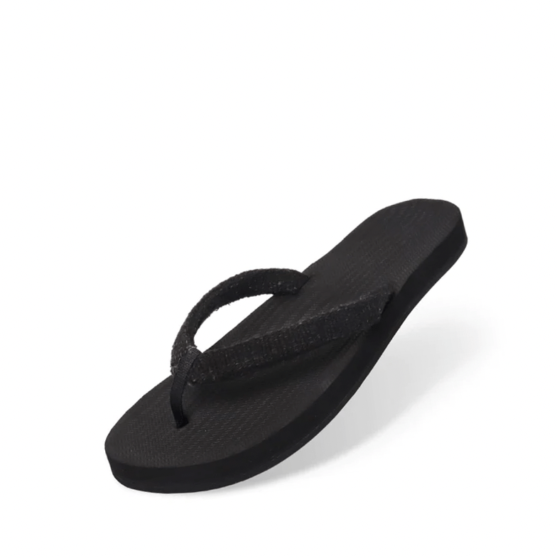 Women's Flip Flops Pable - Black/Ketapang