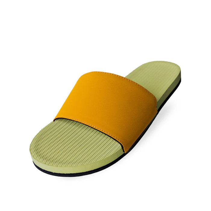 Women's Slide - Olive/Honey