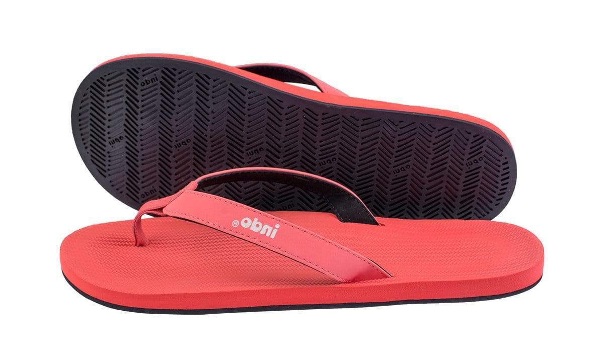 Women's Flip Flops - Coral
