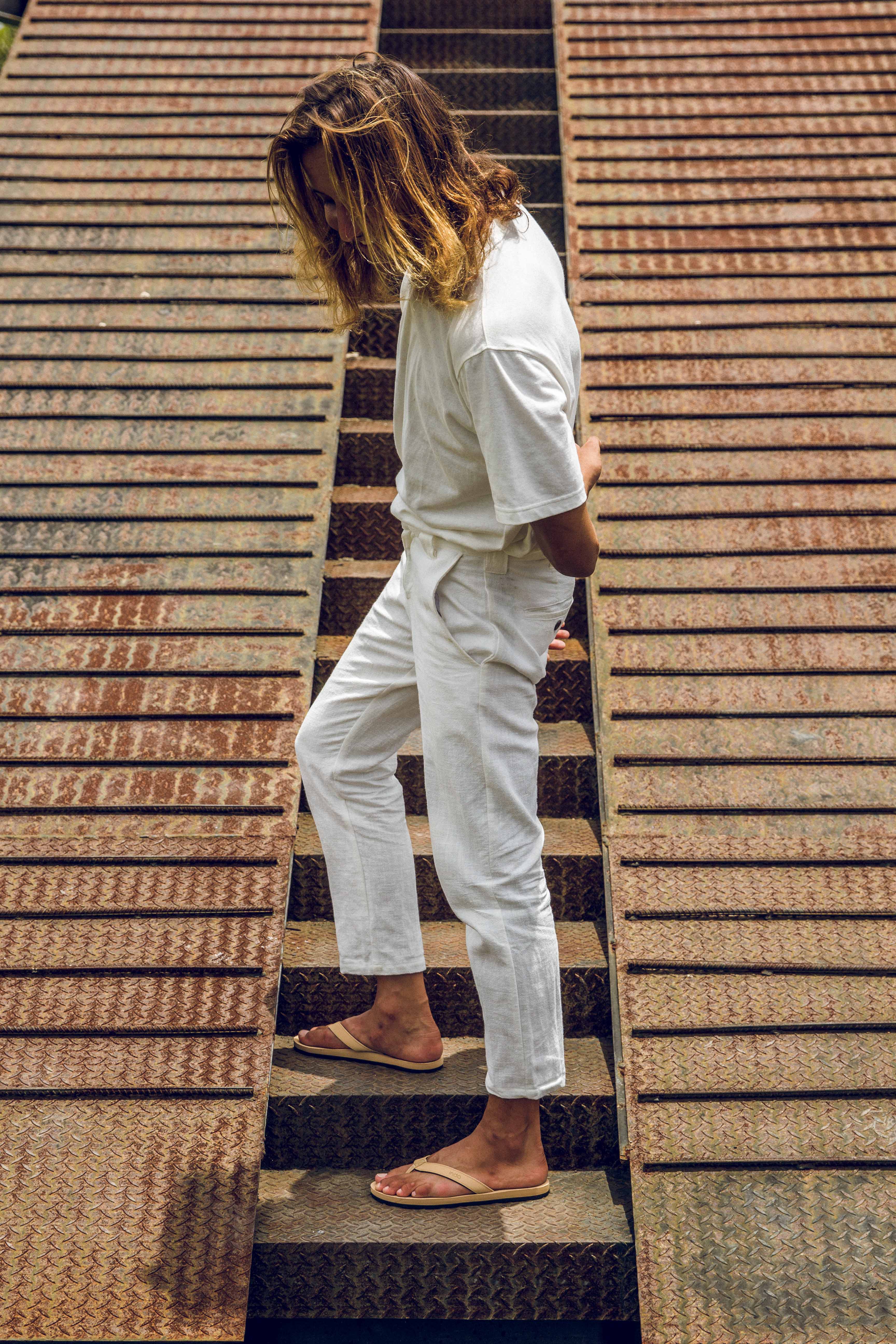 Mens Flip Flops - Soil Light