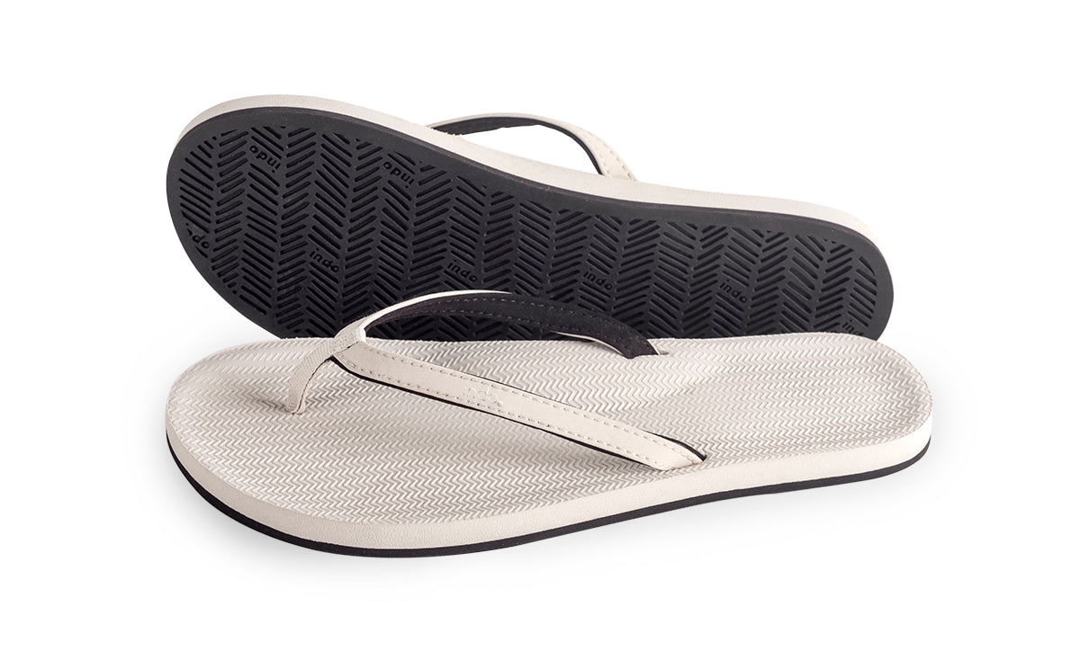 Women's Flip Flops - Sea Salt