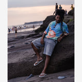 Mens Sneaker Sole Flip Flops Sea Salt/Sea Salt Sole