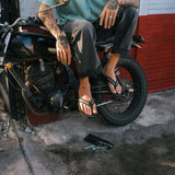 Men's Handep Flip Flops Black Batit Dark