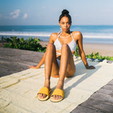 Women's ESSNTLS Slide Honey & Mustard