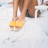 Women's ESSNTLS Slide Honey & Mustard