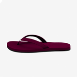 Women's ESSNTLS Flip Flops Burgundy