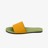 Women's ESSNTLS Slide Olive & Honey
