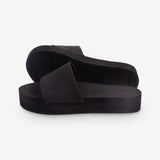 Women's Platform Slide Black