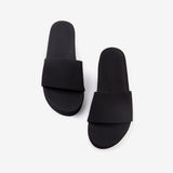 Women's Platform Slide Black