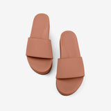 Women's Platform Slide Rust