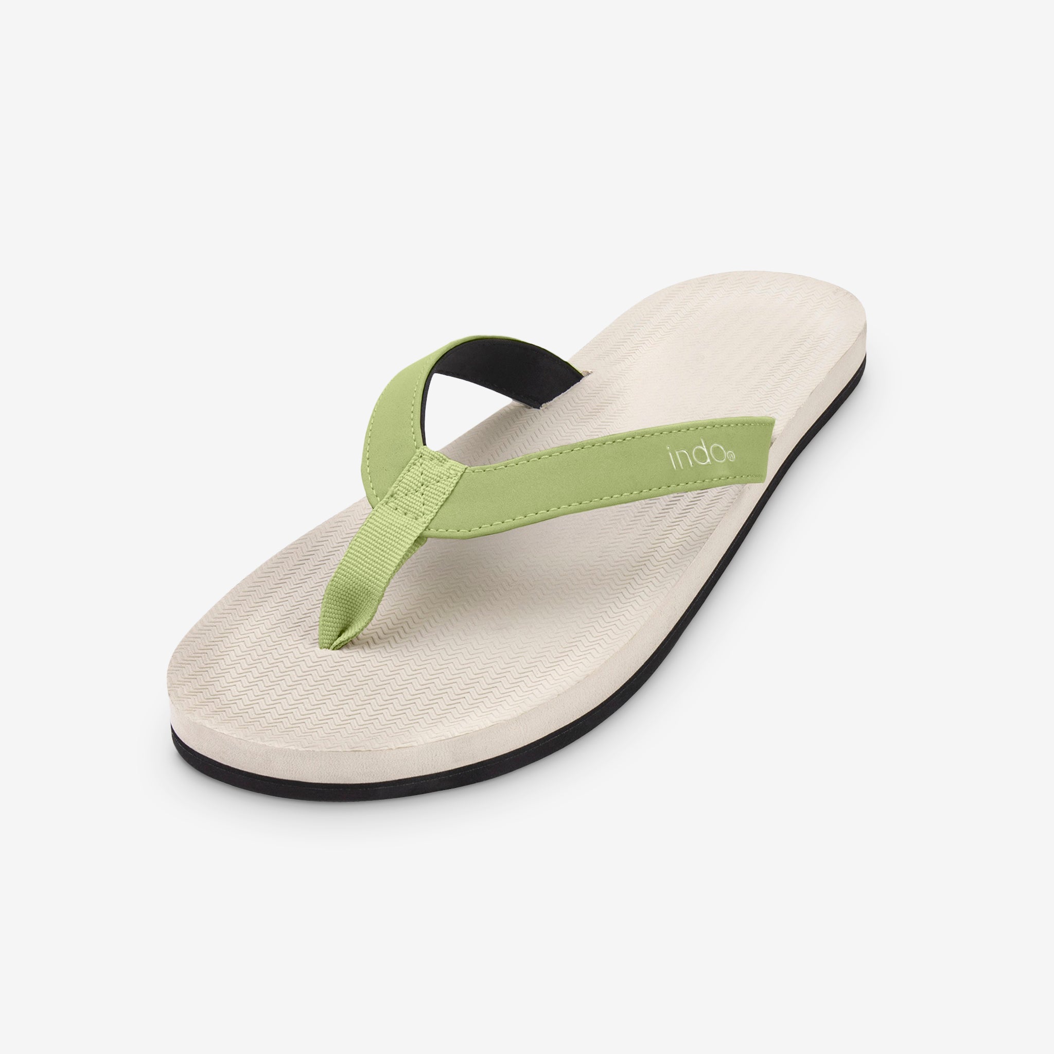 Mens Flip Flops - Sea Salt/Olive
