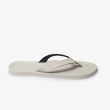 Mens Sneaker Sole Flip Flops Sea Salt/Sea Salt Sole