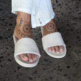 Women's Pable Slide Sea Salt/Natural