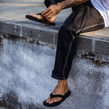 Mens Easy Living Flip Flops Black