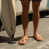 Men's ESSNTLS Flip Flops Rust