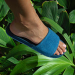 Women's Slide Recycled Pable Straps - Indigo/Shore - Indosole