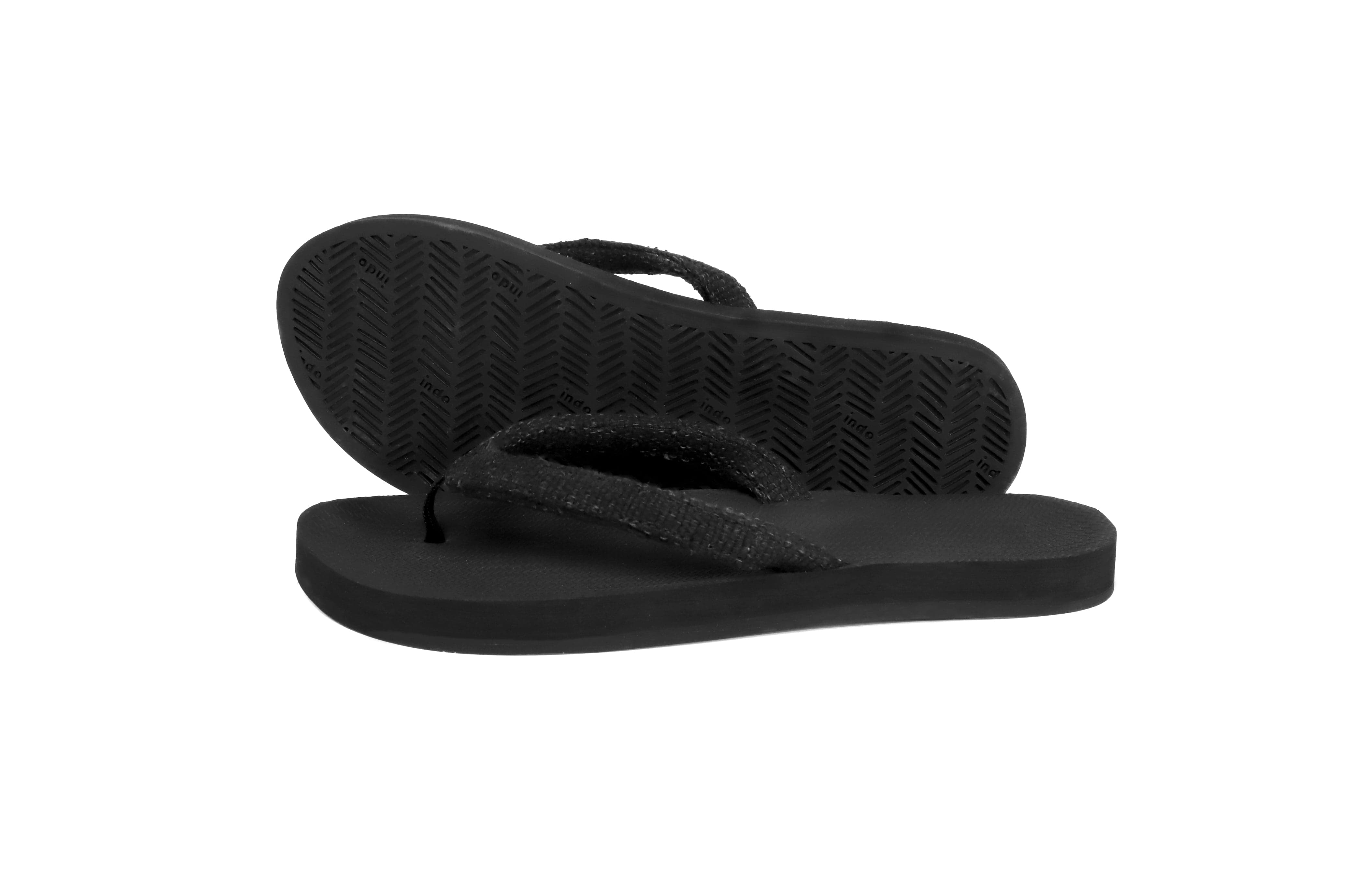 Women's Flip Flops Pable - Black/Ketapang