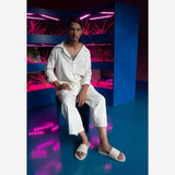 Men's Pable Slide Sea Salt/Natural