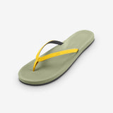 Women's ESSNTLS Flip Flops Olive & Honey