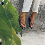 Women's ESSNTLS Flip Flops Leaf