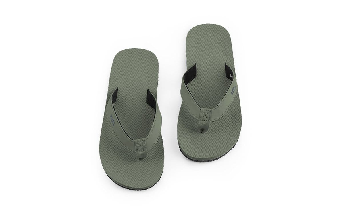 Groms Flip Flops - Leaf