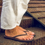 Women's ESSNTLS Flip Flops Soil