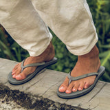 Women's ESSNTLS Flip Flops Granite