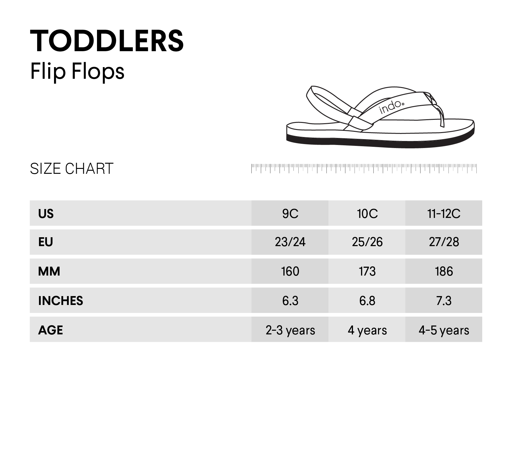 Toddlers Flip Flops - Soil Light